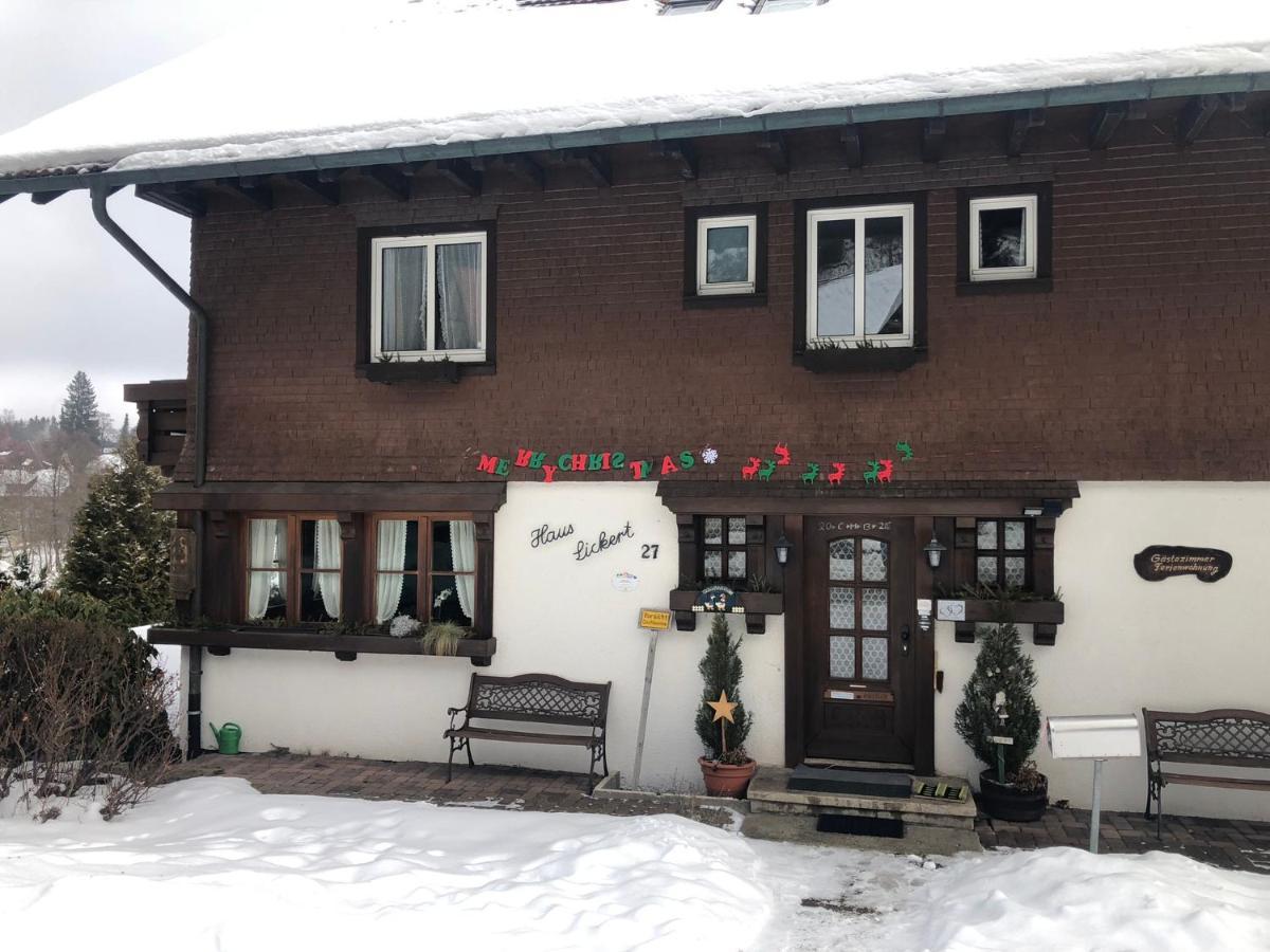 Gaestehaus Lickert Familie Dreher Hinterzarten Exterior photo